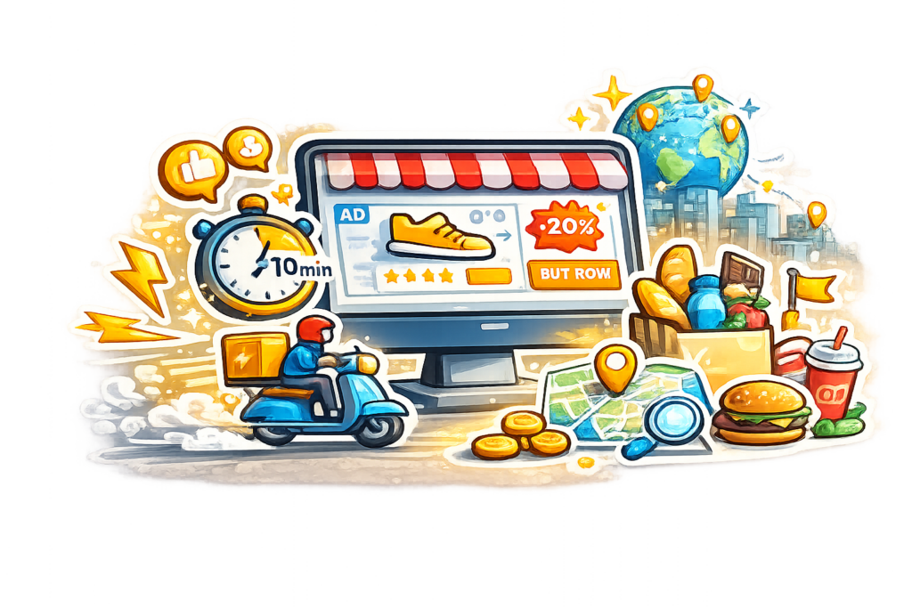 Q-commerce Ad Properties